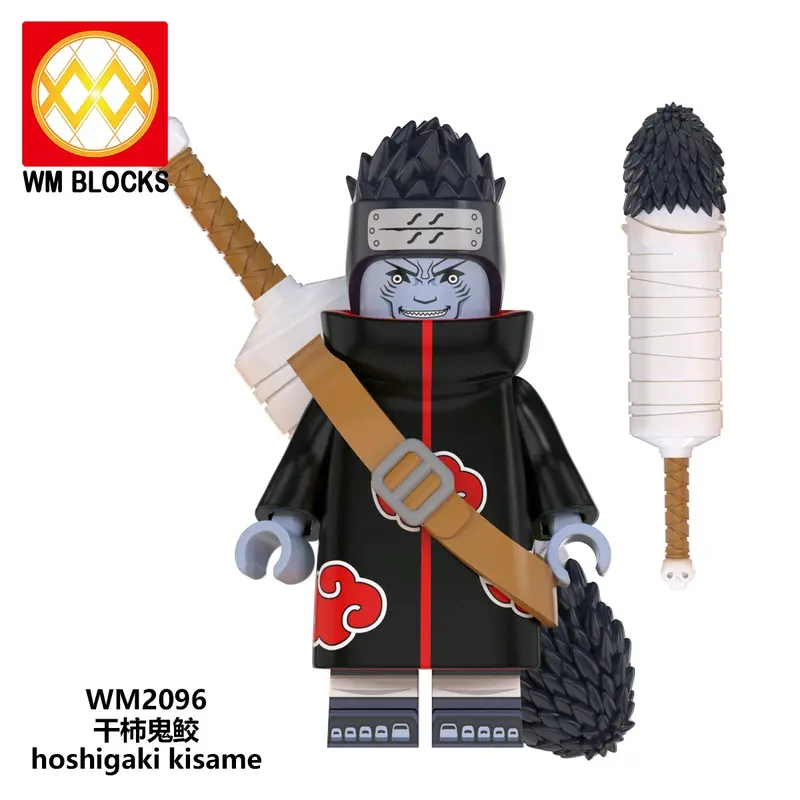 Mainan Anime Figur Akatsuki Naruto Wm2089-Wm2096 Koleksi Bricks Minifigure - Toy 4