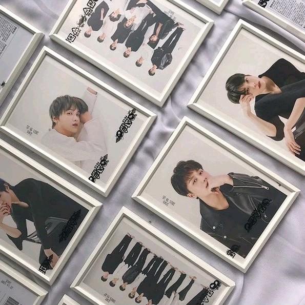 OFFICIAL POSTCARD + FRAME BISA REQUEST MEMBER / GROUP 3