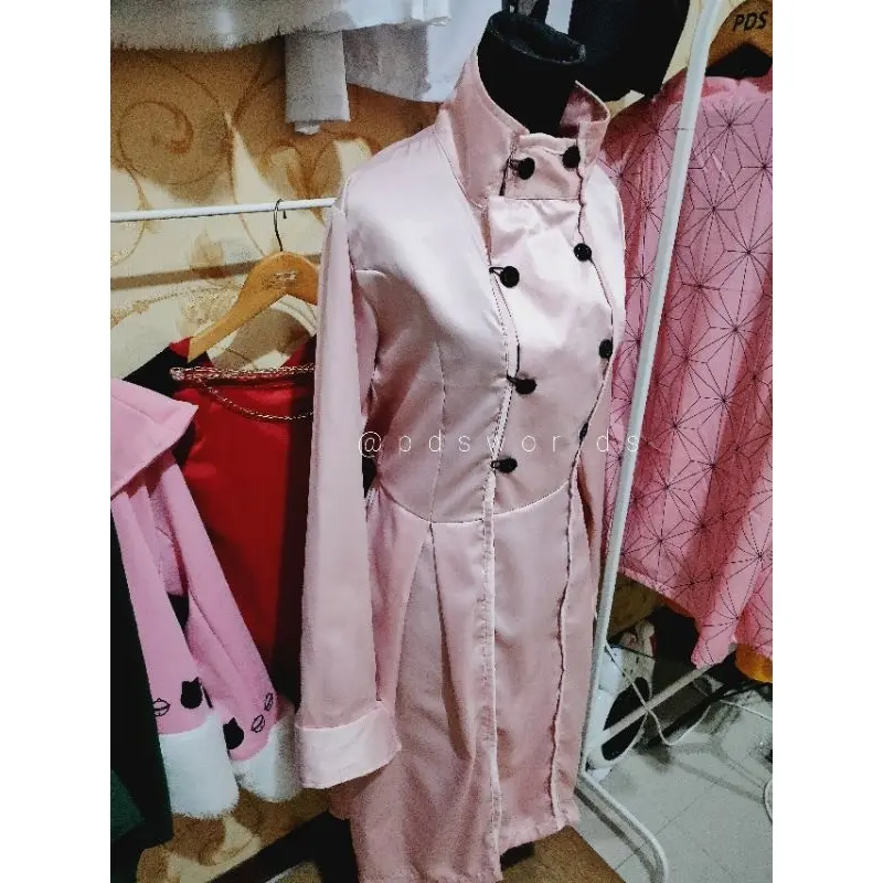 KOSTUM COSPLAY/ AKSESORIS COSPLAY/AKSESORIS ANIME/ KOSTUM COSPLAY YOR FORGER GAUN PINK SPY X FAMILY 2