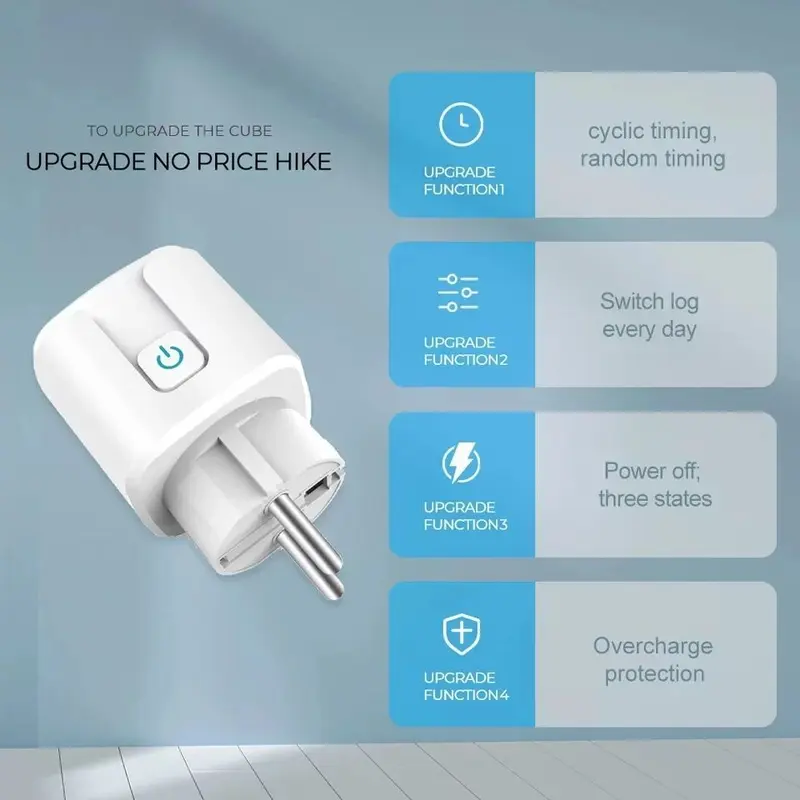 Smart plug/wireless wifi socket 16a with colokan energy monitoring statistic smart home colokan 2