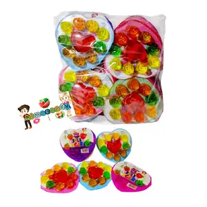 AAA JELLY AGAR BUAH LOVE Qeqe PACK ISI 20 PCS