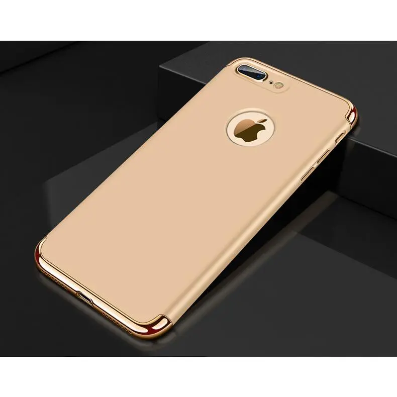 Ốp Điện Thoại Chống Sốc, Mạ Sang Trọng, Dành Cho iPhone 7, 8 Plus, 6, 6S, 5, 5S, SE, PC Lì Ốp Cứng, Tương Thích Với iPhone 5 Và 6, Ốp Điện Thoại Cứng, Thiết Kế Mới 2024, Quà Tặng Năm Mới, Thích Hợp Cho Gia Đình 4