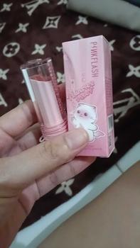 Product Review of [Official]PINKFLASH #LovingHeart Soft Matte Transfer-proof Lipstick Creamy Smooth Non-crack 12H Wearing Intense Pigmented from y**5 1