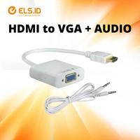Gambar Converter Adapter HDMI to VGA + Audio dari Els Computer Kota Yogyakarta 1 Tokopedia