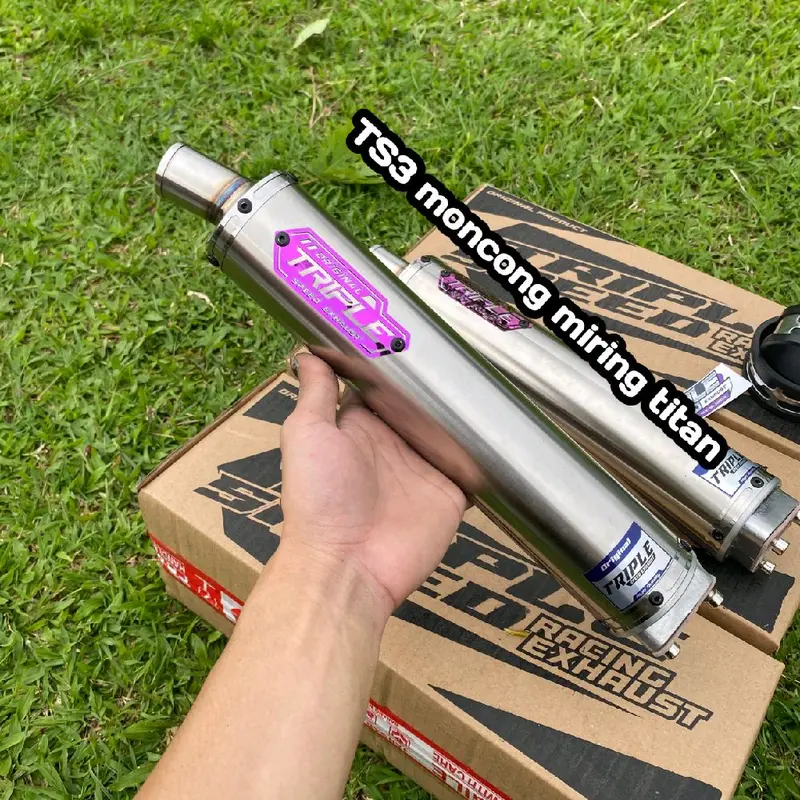 Silincer Knalpot Ninja 2tak R/RR/SS Original Triplespeed Premium Quality - Motorcycle 6