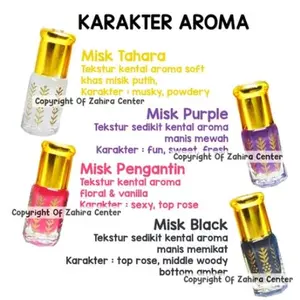 Misk Tahara Thoharoh 3ml Thaharah Non Alkohol Murni Sunnah Untuk Miss V Setelah Haid by Surrati