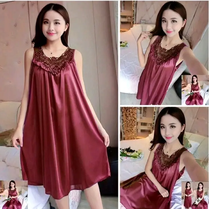 Baju tidur wanita dewasa/ daster happy size L & XXL/ jumbo/ sexy