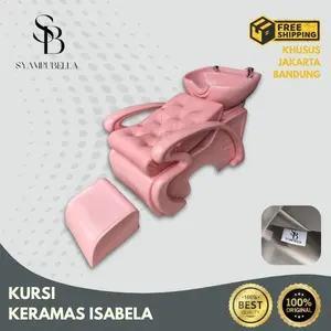 Kursi Keramas Salon Isabela - flaminggo - Jok Kancing - *Best Seller*