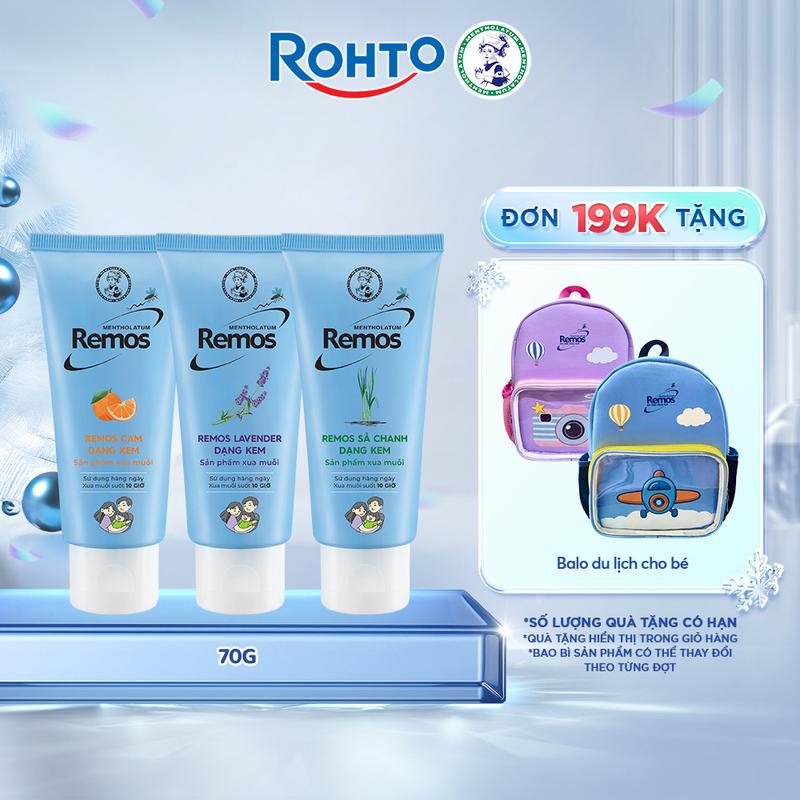 Kem chống muỗi Rohto Metholatum Remos 70g