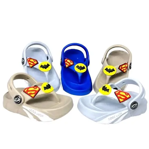 Sendal Anak Laki laki tali belakang model superhero no 20 - 25 Jepit 3