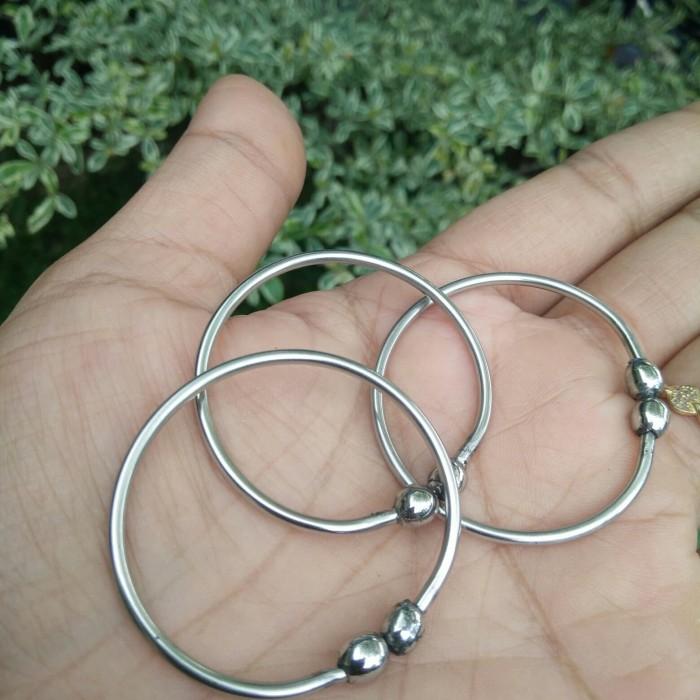 GELANG POLOS PENANGKAL UNTUK ANAK ANAK TERLARIS DAN ANTI KARAT Costume Fashion Kids Aksesoris