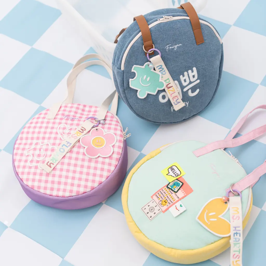 FAIRYNN - Charm It Up! Min Ji Bag Tas Selempang Sling Bag Bulat Wanita