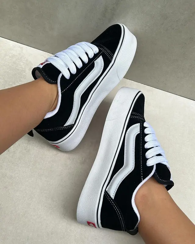 Produk Terlaris Sepatu Vn Knu Skool Anak Black White Import Quality 31-44 FREE BOX Fashion 0