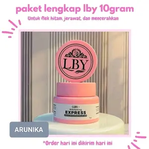 Salep LBY Kemasan 10gr cream malam flek 100% original salep Farma