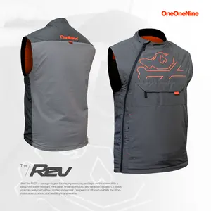 Oneonenine Ksr Vest Windproof The Rev Grey  - Vest Windproof