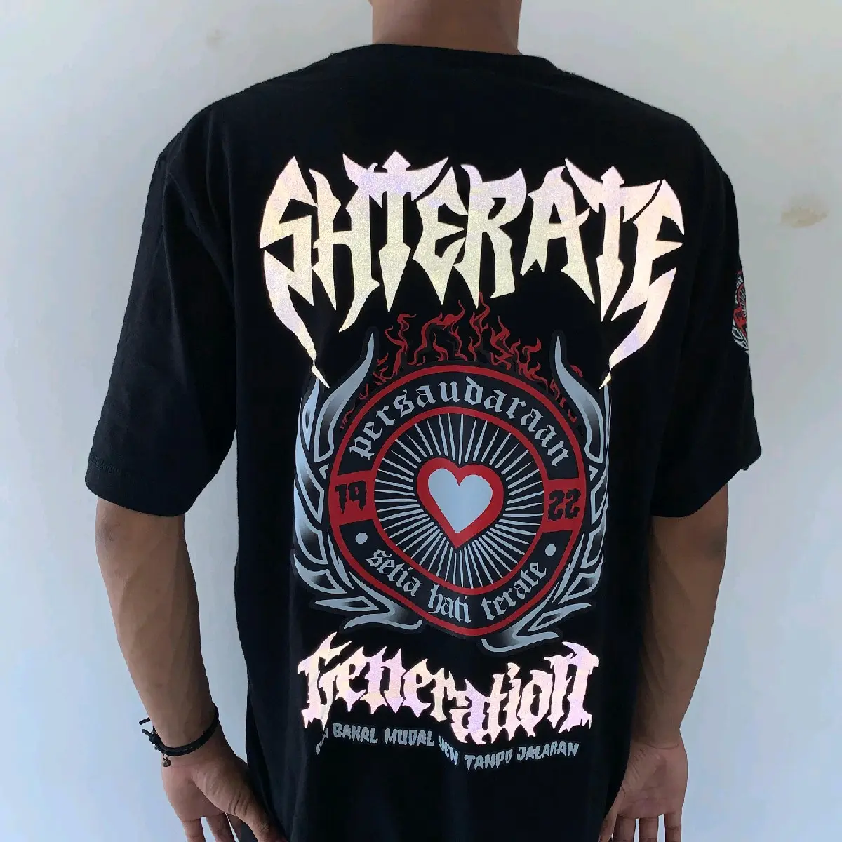 Kaos SH Terate Generation Sablon Reflektif