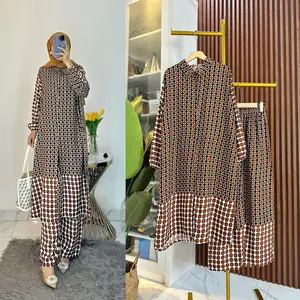 SET LONG TUNIK RAYON PREMIUM