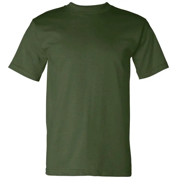 Kaos Polos Hijau Army Dewasa Cotton Combat 30s