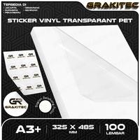 Gambar Sticker Vinyl A3+ 100 Lembar Glossy | Matte | Transparant PET | PP | Hologram Rainbow Glitter Silver Pelangi Pasir Digital Print Laser Toner Plastik Vinil Anti Air Tidak Mudah Sobek Stiker Grakitec - Glossy PP 100L dari Grakitec Kota Administrasi Jakarta Barat 1 Tokopedia