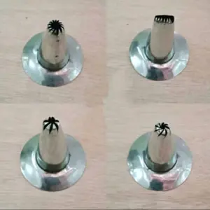 Cetakan Kue Semprit Kue Cipir Churros Spuit Topi Kue Mawar Jadul