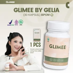 Glia Linda Glimee By Gelia Linda 1PCS (30 CPSL) Suplemen Herbal BPOM Terdaftar