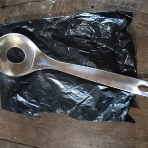 BINSA - Sendok Bulat Bakso Stainless Ukuran Kecil Anti Lengket Cetakan Pentol Rapi 1185