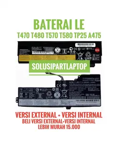 OR1 BATERAI LE T470 T480 01AV425 SB10K97582 HIGH