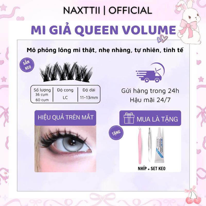 [ƯU ĐÃI DÙNG THỬ SẢN PHẨM MỚI] MI GIẢ QUEEN VOLUME SẴN KEO - - TikTok ...