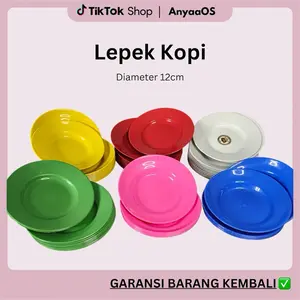 Lepek Kopi | Piring Kecil | Piring Gelas Berkualitas Isi 12 Murah Meriah - Diskon Besar Kitchenware