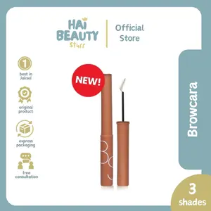 Madame Gie Beauty Shape Browcara – Maskara Alis Waterproof dan Smudgeproof - Maskara Alis Fiber Gel Natural Tahan Lama
