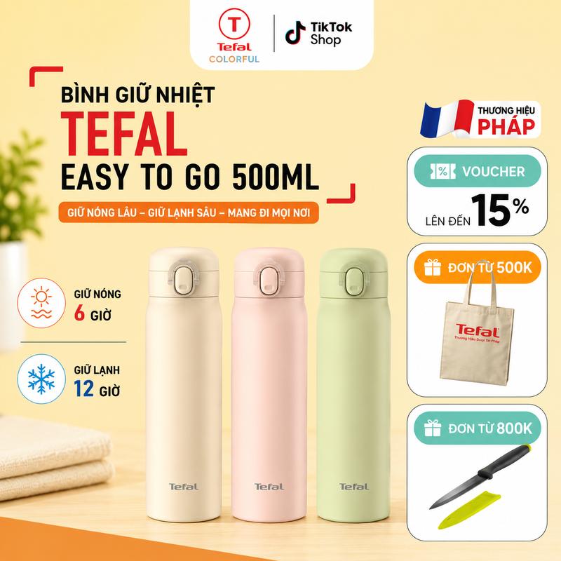 Bình giữ nhiệt Tefal Easy To Go 500ml