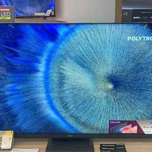 POLYTRON TV 4K UHD Smart Google TV 75 Inch PLD 75UG5959 dengan Kejelasan Gambar Terbaik dan Fitur Google untuk Pengalaman Nonton yang Seru