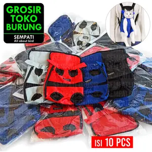 SEMPATI GROSIR Tas Kucing Gendong Depan Travel Bag Kucing Cat Pet Cargo Tas Anjing Isi 10 Pcs Tas Gendongan Eco Tas Kucing Anjing Puppy Cat Kitten Anabul Travel Bag Tas Bawa Hewan Pet Bag