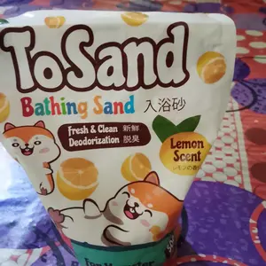 Pasir Mandi Hamster ToSand 500gr free 100gr Bathing Sand