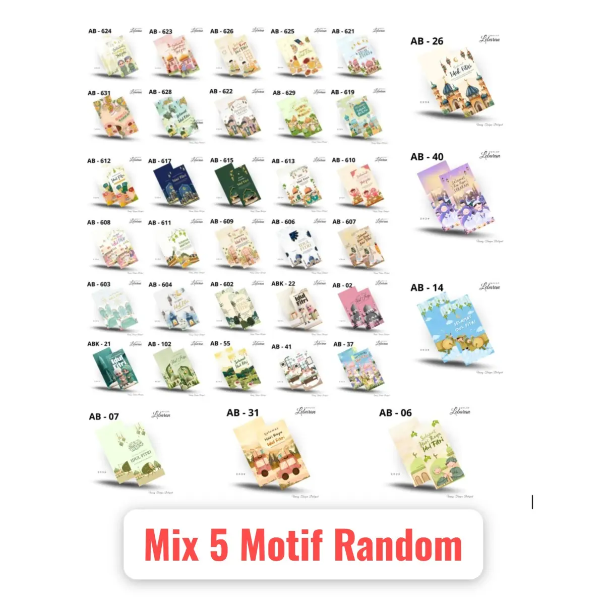 Mix 5 Motif Random