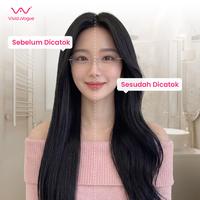 Gambar Vivid & Vogue VAV-022 Automatic Hair Curler 28mm 32mm 40mm Auto Curling Iron Ionic Anti Frizz Beginner Friendly Hair Styling Tool - VAV-022G(40mm) white dari Vivid&Vogue Kota Administrasi Jakarta Timur 4 Tokopedia