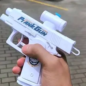 (Harga 2 pcs) Mainan Anak Prank Gun 2 Side Water Effect OU 07 Mainan Tembak Air Dua Arah Kreatif Plastik Berkualitas Hadiah Anak Seru & Aman