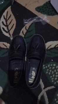Product Review of Voyagstuffofficial - Star Rise V1 K Sepatu Slip On Pria Penny Loafers Boots Kulit Hitam from k**l 0