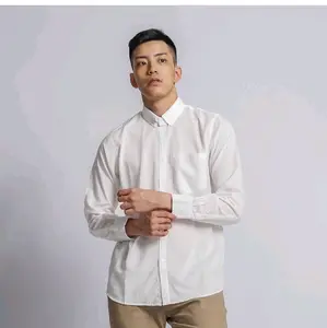 baju pria lengan panjang  Kerah polos / kemeja formal  / hem katun toyobo casual Mewah Slimfit Distro FREE GIFT Putih Hitam Maroon Kerja Baju Modest XL Elegant Green Shirts hurley manis whiteboard Minimalist