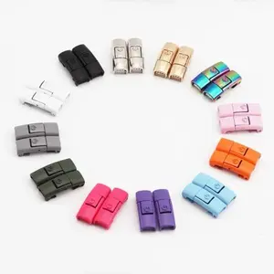 ISI 2PCS (TANPA TALI) SHOELACES BUCKLE PENGAIT TALI SEPATU TANPA IKAT BUCK01