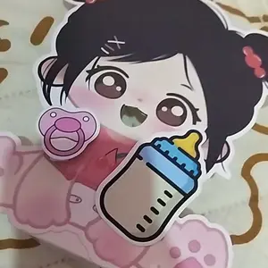 Paper Dolls bisa di kasih makan bisa duduk free empeng & Dot , Mainan Anak  Perempuan