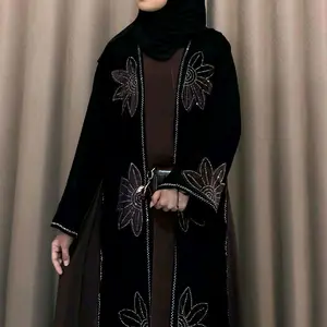 ABAYA NAFA special Louncing 1.1 Abaya Series Raya Trending 2026 Abaya Gamis Hitam Mewah Dubai Turkey by Abaya Navi Navi'