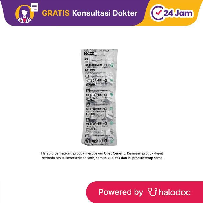 Metformin 500 mg 10 Tablet
