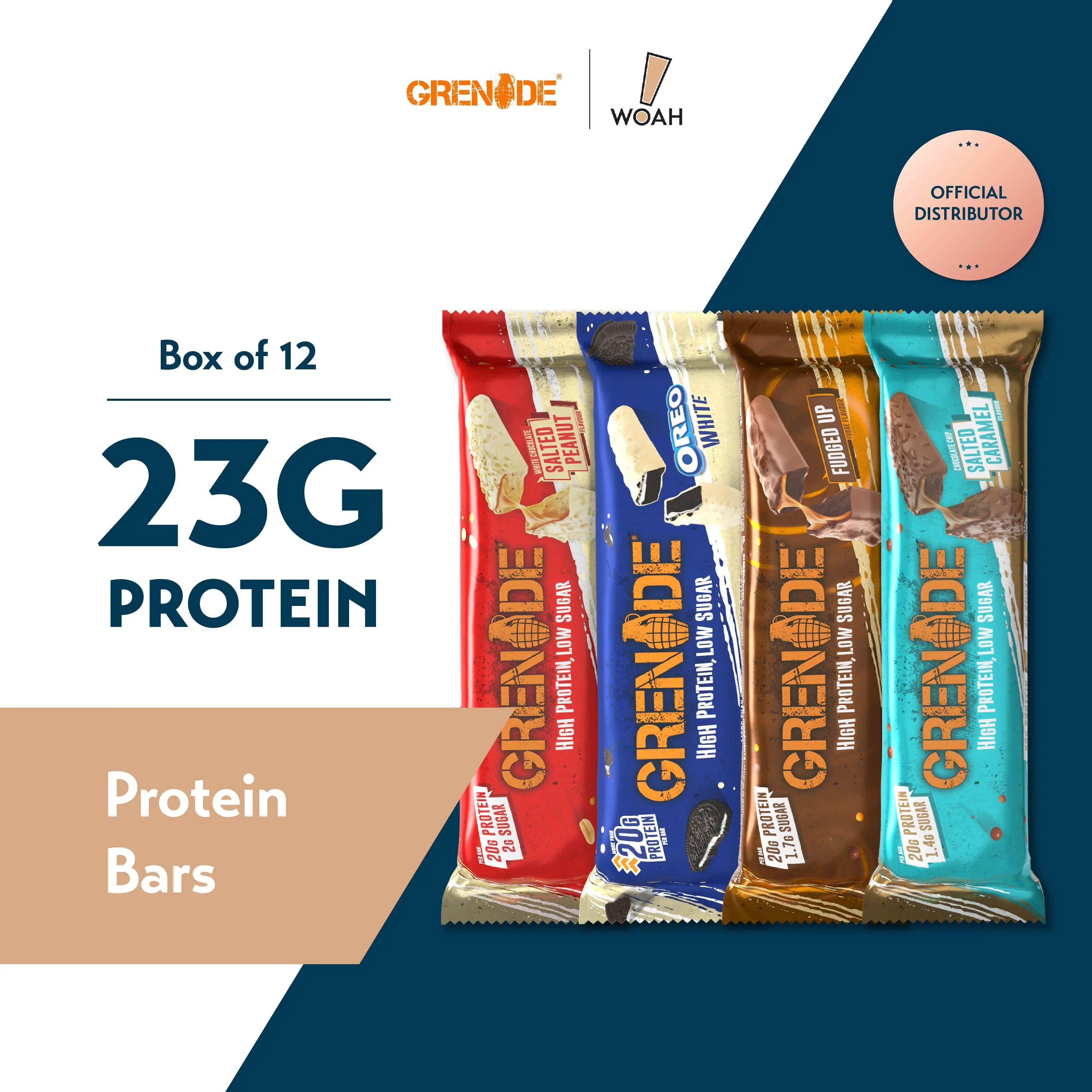 Grenade Protein Bar (Box of 12)