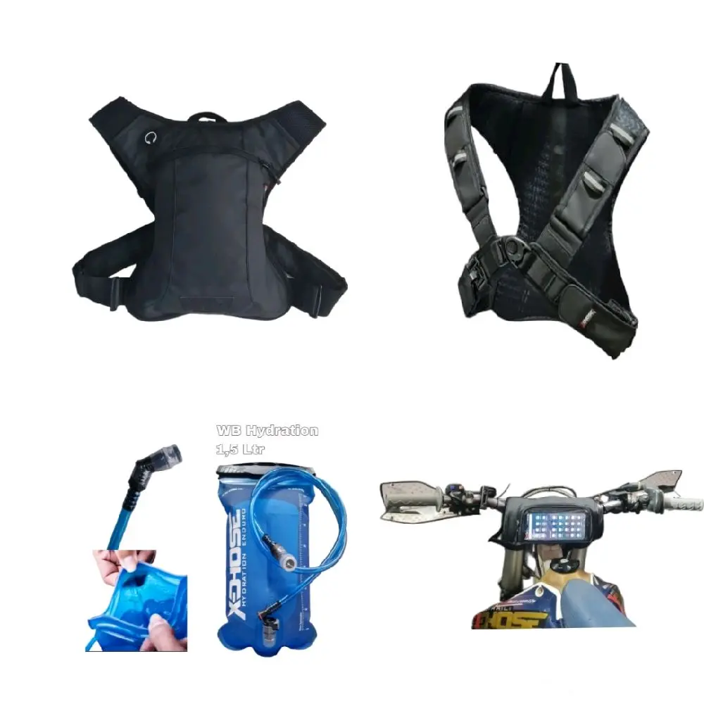 Tas Pria Hydropack Ransel Trail Adventure Trabas Running Sepeda Motocross olahraga outdoor