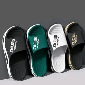 Sandal Pria Terbaru Sandal Slipper Cowok Terlaris Sendal Selop Karet Cowok Kekinian Sandal Fashion Shoes Pria Anti Licin