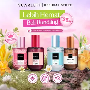 【PROMO】SCARLETT (Exclusive Bundle!) Eau De Parfum & Extrait De Parfum 30ml Wangi Tahan Lama - Unisex - Wangi Mewah