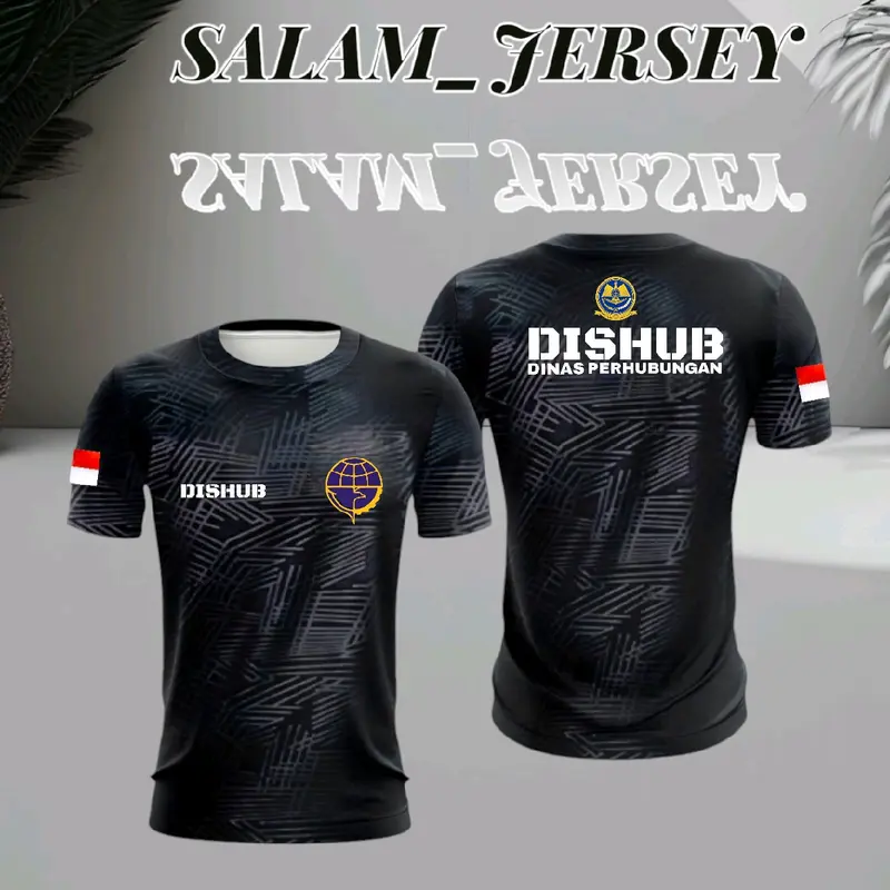 Baju Kaos Dishub Terbaru 2024 Drifit Embose Pria 1