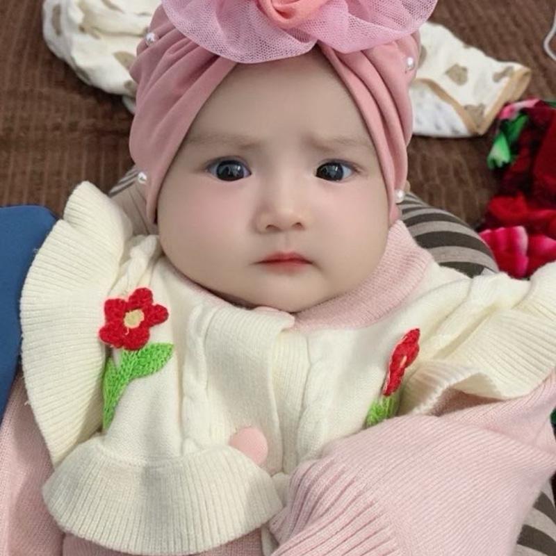 Mũ Turban cho bé gái - Chất liệu Coton 4C thấm hút mồ hôi co giãn thoải mái nhiều màu sắc và họa tiết độc đáo phụ kiện hoàn hảo cho bé yêu