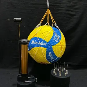 Bola Voli Volley murah gratis jaring pompaan +Pentil Press Jahit Meisn Olahraga Ball Outdoor volly